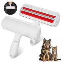 Rouleau réutilisable pour enlever les poils d'animaux - Nettoyeur de poils de chien et de chat autonettoyant pour meubles, tapis, canapé - Support DDP usine