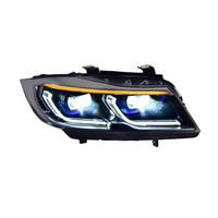 Nouvel ensemble de phares LED séquentiels pour BMW Série 3 E90 E92 2005-2012, 12V, avec lentille de projecteur et DRL, Plug-and-Play