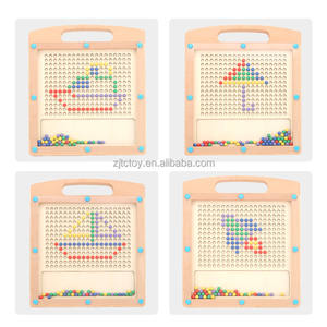 Yeni çocuk eğitici oyuncaklar manyetizma çizim tahtasında bebek ahşap oyuncaklar - Product Image 6