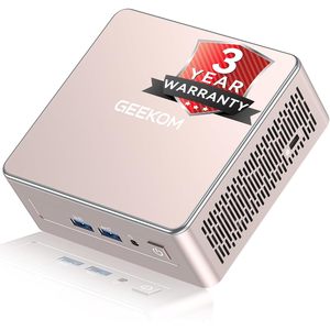 GEEKOM <b>Mini</b> <b>PC</b> AMD Ryzen 5 7430U 16GB RAM 512GB SSD Windows 11 Pro Home Office Use - Product Image 1