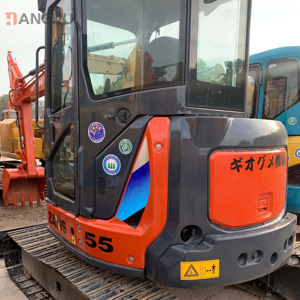 HITACHI 55รถขุดขนาด5.5ตัน95% ใหม่ของแท้พร้อม EPA CE HITACHI 75มือสองขนาดเล็ก HITACHI 55 - Product Image 1