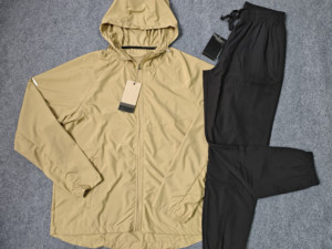 Nouvelle <span class=keywords><strong>veste</strong></span> de course pour hommes <span class=keywords><strong>et</strong></span> femmes, séchage rapide, légère, tissu tissé, ultra-légère, <span class=keywords><strong>veste</strong></span> à capuche, avec capuche - Product Image 3