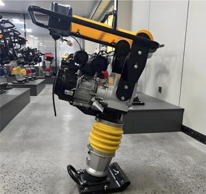 Impatto del suolo in alluminio che vibra la manomissione palmare Rammer macchina nel mercato India produzione personalizzata - Product Image 3