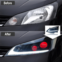Phare LED pour Nissan NV200 2010-2018 – Amélioration avec feux de jour DRL, clignotants et projecteur, ensemble complet