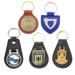 Key Chain Manufacturers Wholesale Promotional Souvenir Leather <b>Keychain</b> Design Metal Accessories Custom Logo to Leather <b>Keychain</b> - Product Image 3