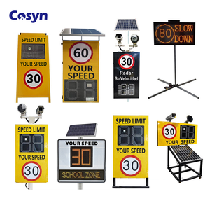 Afficheur de détection dynamique Mutcd Standard, indicateur de vitesse solaire, radar de limitation de vitesse avec enregistrement des données et message routier - Product Image 6