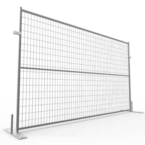 Barriera temporanea di controllo della folla del pannello impermeabile portatile Standard del recinto di sicurezza di evento del Canada per la recinzione sostenibile del sito - Product Image 4