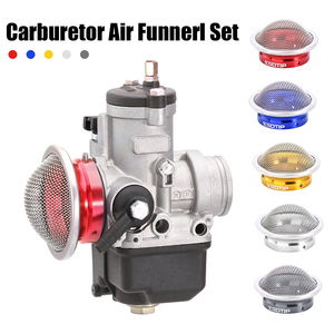H20-ID40/44-OD70 Collier de filtre à air universel en alliage d'aluminium pour carburateur avec embout conique et protection de col de gaine - Product Image 1
