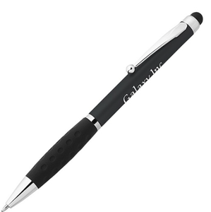 Bolígrafo Metálico Jada con Logotipo Personalizado, Empuñadura de Goma, Detalles Cromados, Clip Metálico, Impresión en Serigrafía, Promocional, Venta al Por Mayor - Product Image 3