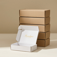 Cajas de Cartón Corrugado Negro Mate Personalizadas con Tira Desprendible Autosellable para Cosméticos, Venta al Por Mayor, OEM, Marca Privada