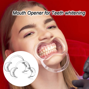 Écarteur buccal dentaire en forme de C, rétracteur intra-oral joue-lèvre en plastique confortable et polyvalent pour blanchiment dentaire à domicile - Product Image 6