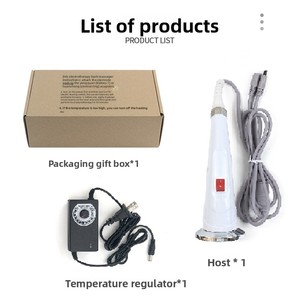Sonda de masaje DDS Healthcare para espalda con función musical, modelo portátil 1654, mango de terapia bioeléctrica, sonda conductora - Product Image 2