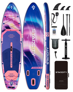 EU Warehouse 11'6"x35"x6'' Inflatable Stand up Paddle Board With Heat Sealing Process Outdoor Water Sports Leisure SC12/8 All-Ro - Product Image 6