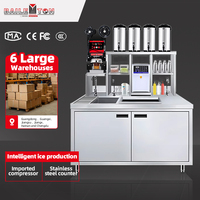 Table de travail mobile Baiwin pour cuisine commerciale, table de préparation alimentaire pour restaurant, table de préparation pour camion de restauration, remorque de traiteur