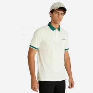 उच्च गुणवत्ता वाले कस्टम पोलोशर्ट पुरुषों रिब-कॉलर वर्दी कढ़ाई लोगो सादे गोल्फ शर्ट खाली पुरुषों पोलो टी-शर्ट - Product Image 3