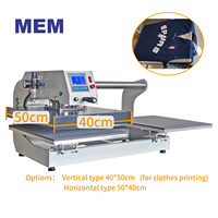 TQ 4050 mem semi-automatique 2 stations double presse à chaud pneumatique pour t-shirt