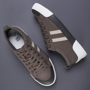 Fashion Classic Lightweight Breathable Lace up Low Top Flat Walking Casual Sport Footwear <b>Men</b> <b>Canvas</b> <b>Shoes</b> with Big Size - Product Image 5