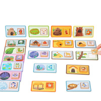 Puzzle en bois éducatif interactif pour enfants, thème animaux et vie domestique, 1001-2000 pièces, pour les 5-7 ans