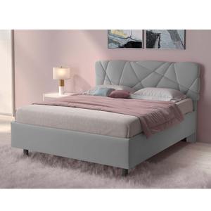 Lit double POP en tissu Lycra gris clair - Product Image 1