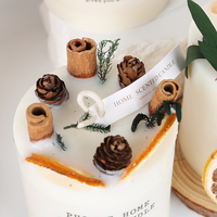 Gloway Luxe Home Decor Glazen Potjes Sojawas Geurkaarsen Met Cadeauverpakking Gloway Aroma Geurolie voor Kaarsen