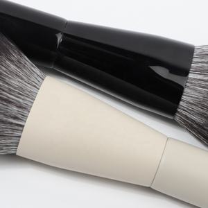 ZH 10 Uds Beige personalizado su logotipo madera Mini profesional vegano Etiqueta Privada alta calidad lujo maquillaje pinceles conjunto para maquillaje - Product Image 3