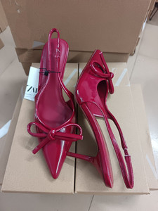 <span class=keywords><strong>Scarpe</strong></span> <span class=keywords><strong>di</strong></span> <span class=keywords><strong>marca</strong></span> stilisti da donna con Slingback e <span class=keywords><strong>tacco</strong></span> sottile sandali a punta da ufficio con <span class=keywords><strong>tacco</strong></span> a spillo alla moda décolleté da festa - Product Image 2