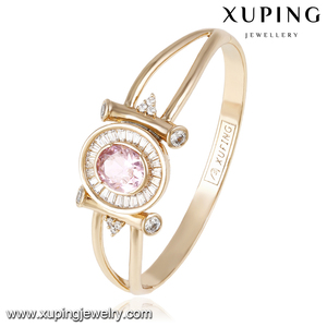 50831 Xuping Neues Design Großhandel Vergoldete Damen-Armreifen - Product Image 5