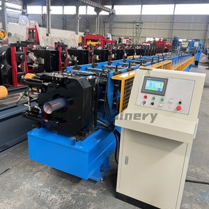 Macchina per la Formatura di Grondaie in Alluminio con Motore e Pompa per la Produzione di Tubi Rotondi - Product Image 2