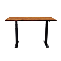 Cadre de bureau moderne de haute qualité, réglable en hauteur, double moteur, 3 étages, bases de table électrique assis-debout, barre transversale, charge de 120 kg