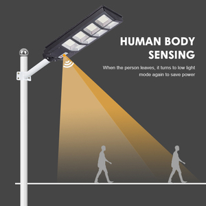 Gaocheng mejor calidad Control remoto 200W 400W 600W ahorro de energía calle al aire libre LED luz <span class=keywords><strong>Solar</strong></span> - Product Image 3