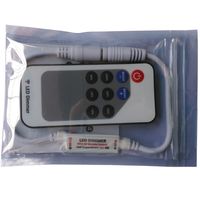 Couleur unique DC5-24V 9Key RF Wireless Remote Led Strip PWM Light Led Gradateur pour bande de LED COB