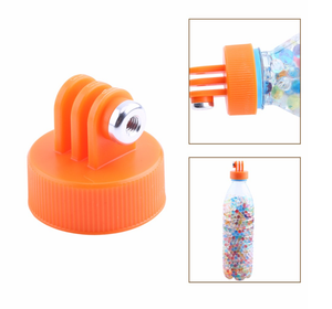 Clip de bouteille de surf en plastique, diamètre 37mm, 1 pièce, trépied, connecteur adaptateur pour <span class=keywords><strong>gopro</strong></span> xiaomi yi, prix bon marché - Product Image 3