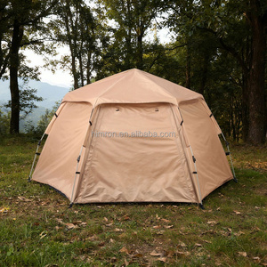 Tente de camping hexagonale automatique à ouverture instantanée, tente de plage portable, abri d'extérieur pour le camping - Product Image 5
