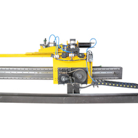 Ligne de production de profilés en acier CNC série UL, machine automatique de poinçonnage, cisaillement et découpe de métal pour structure de tour en acier