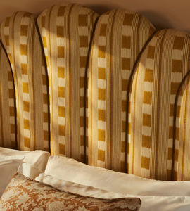 Роскошная гостиничная мебель, мягкий каркас кровати из массива дерева, Высокая Головка кровати, итальянская ткань, роскошный каркас кровати размера «<span class=keywords><strong>king</strong></span>-Size» - Product Image 5