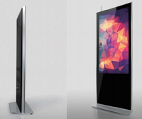 Android Windows opsional LCD Multi sentuh kapasitif ramping layar sentuh Tampilan berdiri lantai Monitor industri kios
