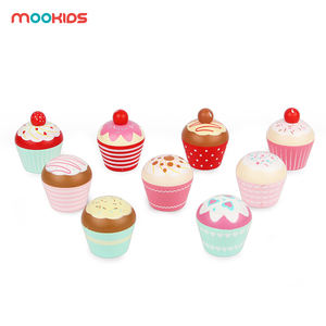 Maison pour enfants en bois à trois couches support à gâteau cuisine maison après-midi thé crème glacée crème glacée Dessert jouets - Product Image 2