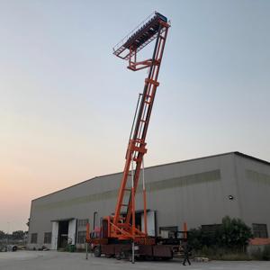 Plateforme de levage hydraulique personnalisée Huaying Manufacturing PLC, hauteur de levage 18,5 m, capacité 8T - Product Image 3