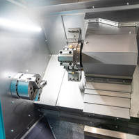 Tour Horizontal Cnc de corée du sud, tour incliné avec système Fanuc, roue en alliage, tour de coupe diamant, Machine
