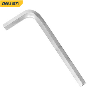 Clé hexagonale plate standard Deli 3 mm, chromée, qualité industrielle, clé hexagonale en L métrique - Product Image 2