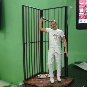 NECA the Silence of the Lambs Hannibal Lecter <strong>Prison</strong> <strong>Break</strong> Version PVC Action Figure Model Decoration - Product Image 3