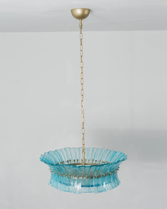 Lámpara Colgante Moderna de Estilo Costero con Cristal <span class=keywords><strong>Azul</strong></span> para Comedor, Isla de Cocina, Dormitorio - Product Image 3