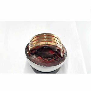 Серьги-гвоздики с натуральным агатом - Product Image 6