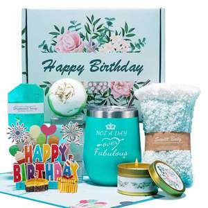 Birthday <b>Gift</b> <b>Set</b> with Scented Candles, Soap, and Bath <b>Set</b>, Perfect for Mother's Day, Girlfriends, Ladies, and Wedding Favors - Product Image 5