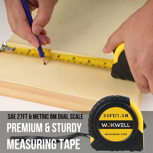 Règle en acier 3M 5M 7.5M 10M Système métrique-pouce Ruban à mesurer rétractable ABS PVC Rubber Coat Outils à main pour les mesures - Product Image 2