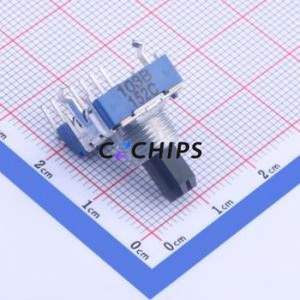 Resistencia Ajustable/Potenciómetro RK14K12D0A32, Componente de Orificio Pasante (THT), Resistencia de 10kOhm, 20%, 50V, 50mW - Product Image 2