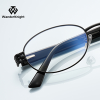 Petites lunettes ovales à monture pleine pour femmes, style européen et américain, verres optiques anti-lumière bleue