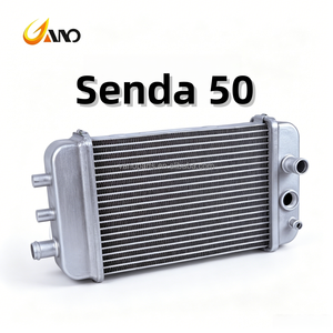 <span class=keywords><strong>Radiateur</strong></span> d'eau en aluminium WANOU Senda <span class=keywords><strong>50CC</strong></span> OEM, dissipateur de chaleur pour moto, pour le marché européen - Product Image 1