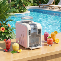 Gezonde diepvries smoothie maker sneeuw ijsmachine BPA-vrij voor elk sap, melk, eiwitshake, compressor, aanrechtmodel, wellness, thuis, kantoor