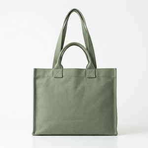 Custom Logo Size <b>Printed</b> Tote Bag Eco Friendly Recycled Reusable Plain <b>Large</b> Organic Cotton Canvas Tote Bag - Product Image 1